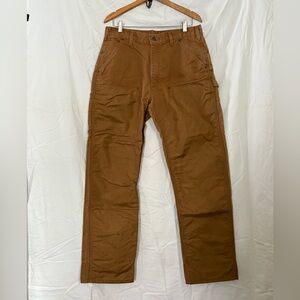 Carhartt Vintage Brush Briar Field Hunting Duck Canvas Pants Men's 34X34 Brown